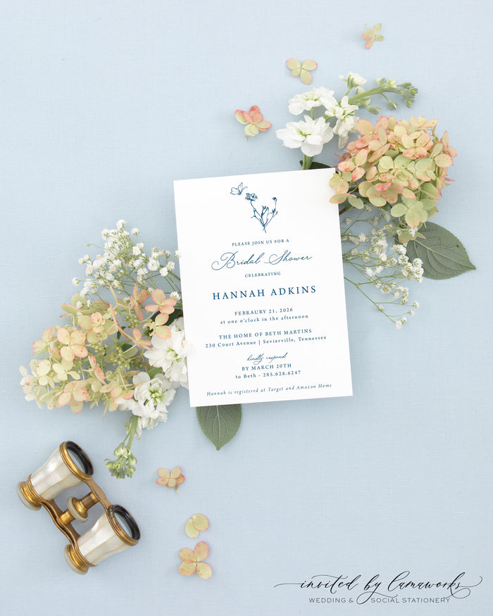 Hannah | Bridal Shower Invitation