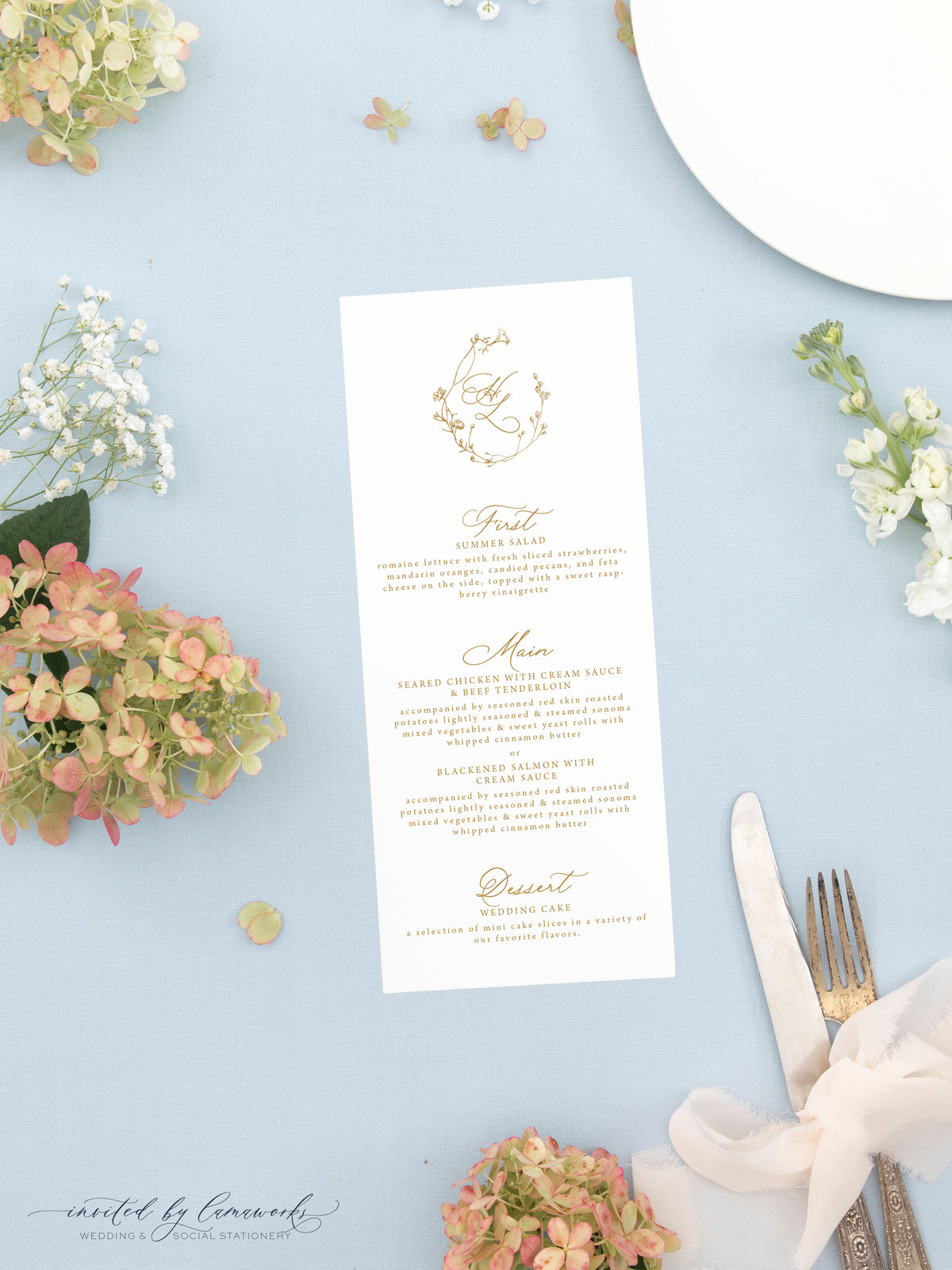 Hannah | Menu