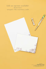 Floral Notepad - Letters of Hope 1