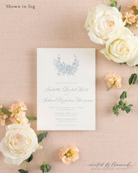 Isabella | Delicate Wreath Invitation