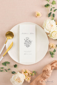 Isabella | Menu - Large Flower