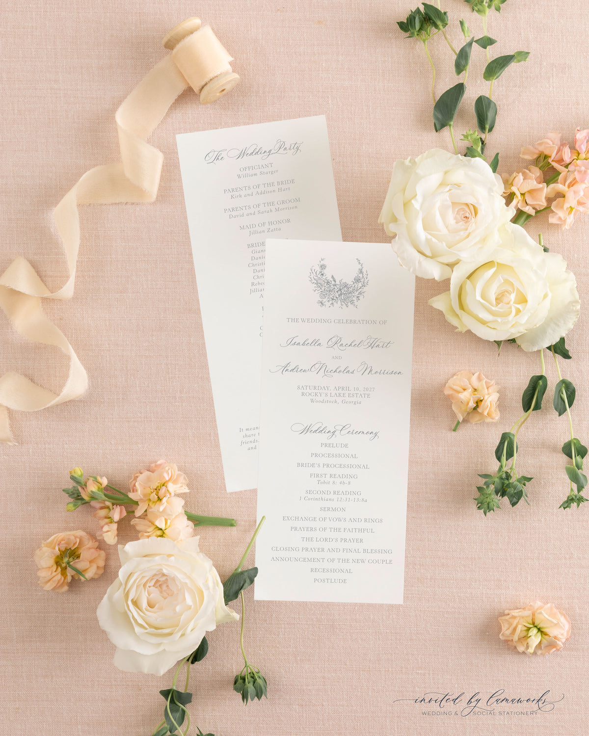 Isabella | Wedding Program