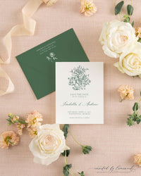 Isabella | Save the Date - Floral Bouquet