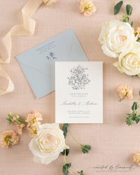 Isabella | Save the Date - Floral Bouquet