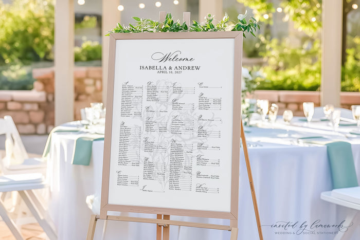Isabella | Seating Chart