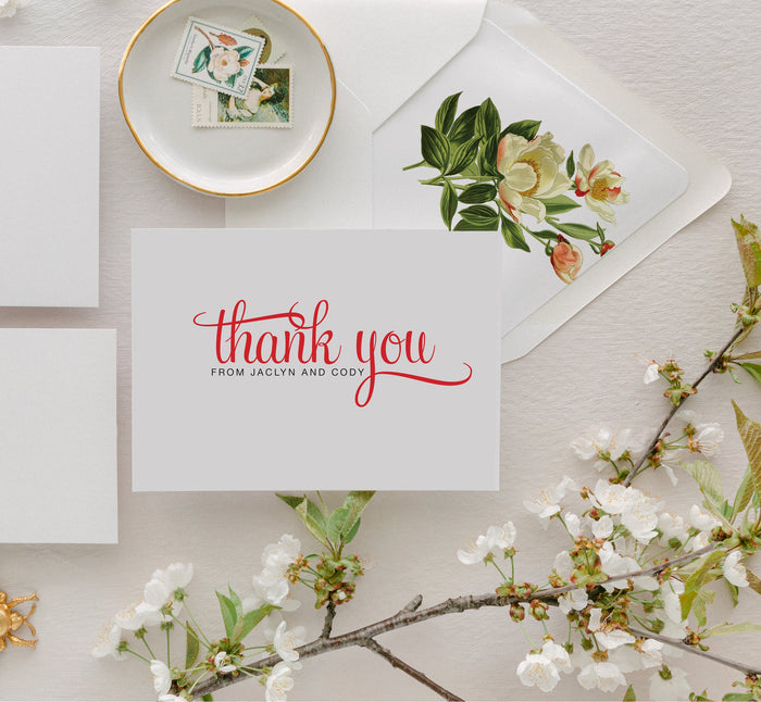 Jaclyn | Folded Thank You