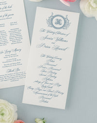 White Roses and Hydrangeas Watercolor Wedding Invitation | Jaime
