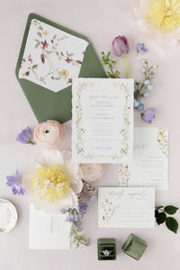 Theresa | Deckled Invitation Suite