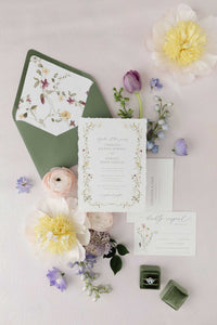 Theresa | Deckled Invitation Suite