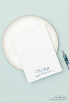 Personalize Simple Flower Notepad | Kaitlin