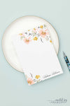 Floral Personalized Notepad | Katrina