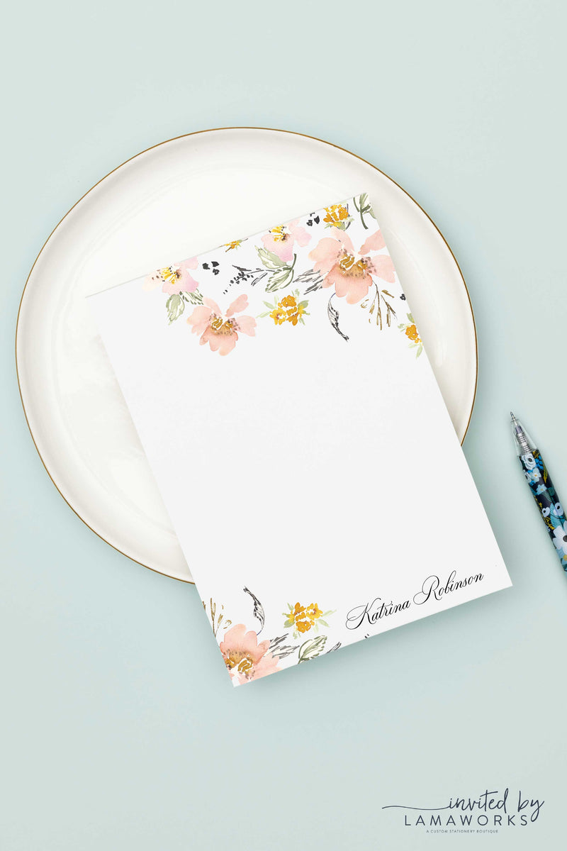 Yellow Dot Notepad