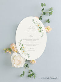 Kayla | Oval Menu