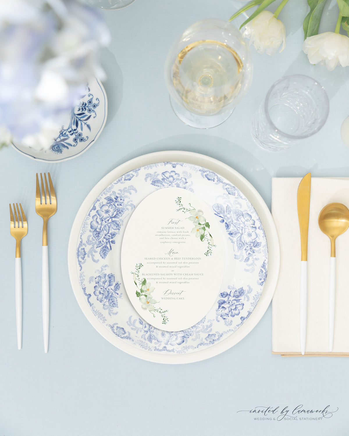 Kayla | Oval Menu