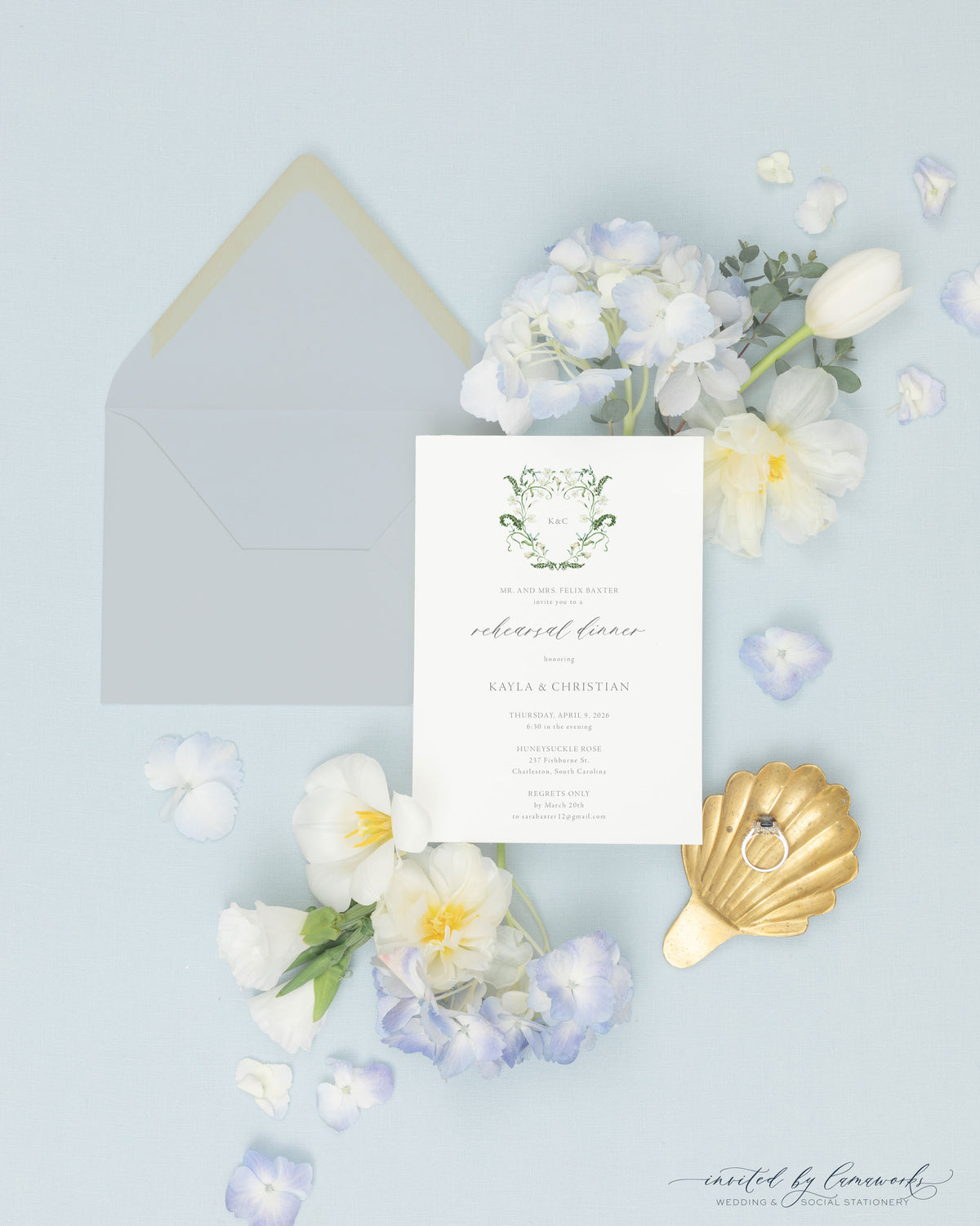 KAYLA | Rehearsal Dinner Invitation