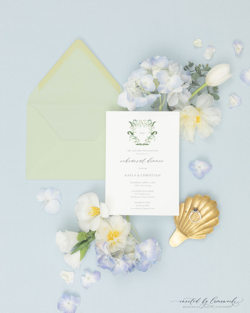 KAYLA | Rehearsal Dinner Invitation