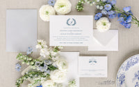 Modern Minimalist Monogram Stationery Set - Sarah