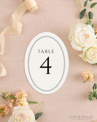 Kim | Table Numbers