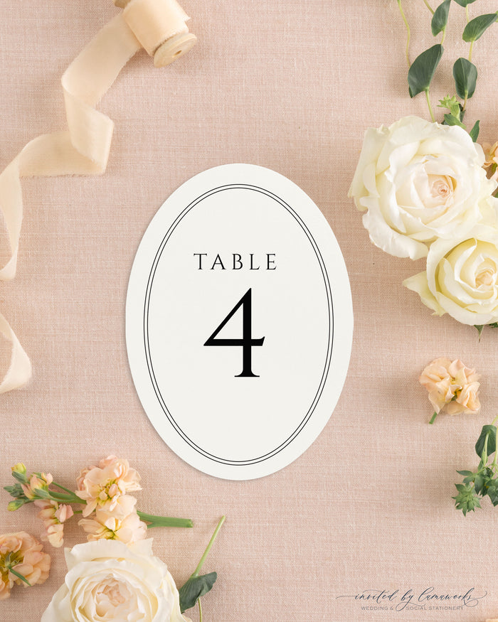 Kim | Table Numbers