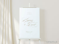 Kim | Welcome Sign