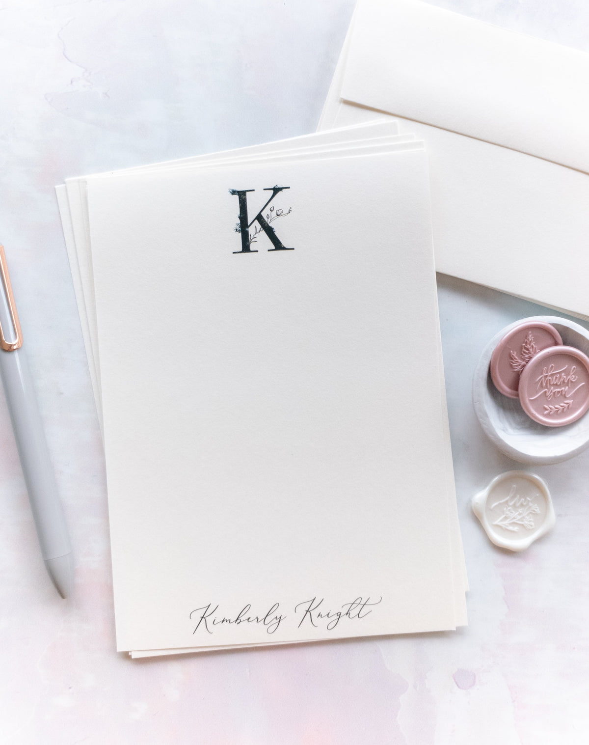 Personalized Note Card Set | Personal Note Card | Gift for Her | Christmas Gift | Teacher Gift | Stocking Stuffer | Gift for Mom | Madeline