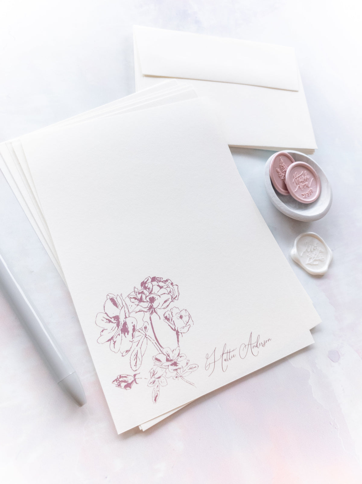 Fall Flowers Letter Writing Kit - Tracie