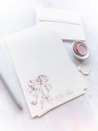 Fall Flowers Letter Writing Kit - Tracie