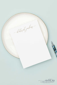 Elegant Calligraphy Wedding Invitation | June