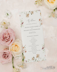 Melissa | Ceremony Programs