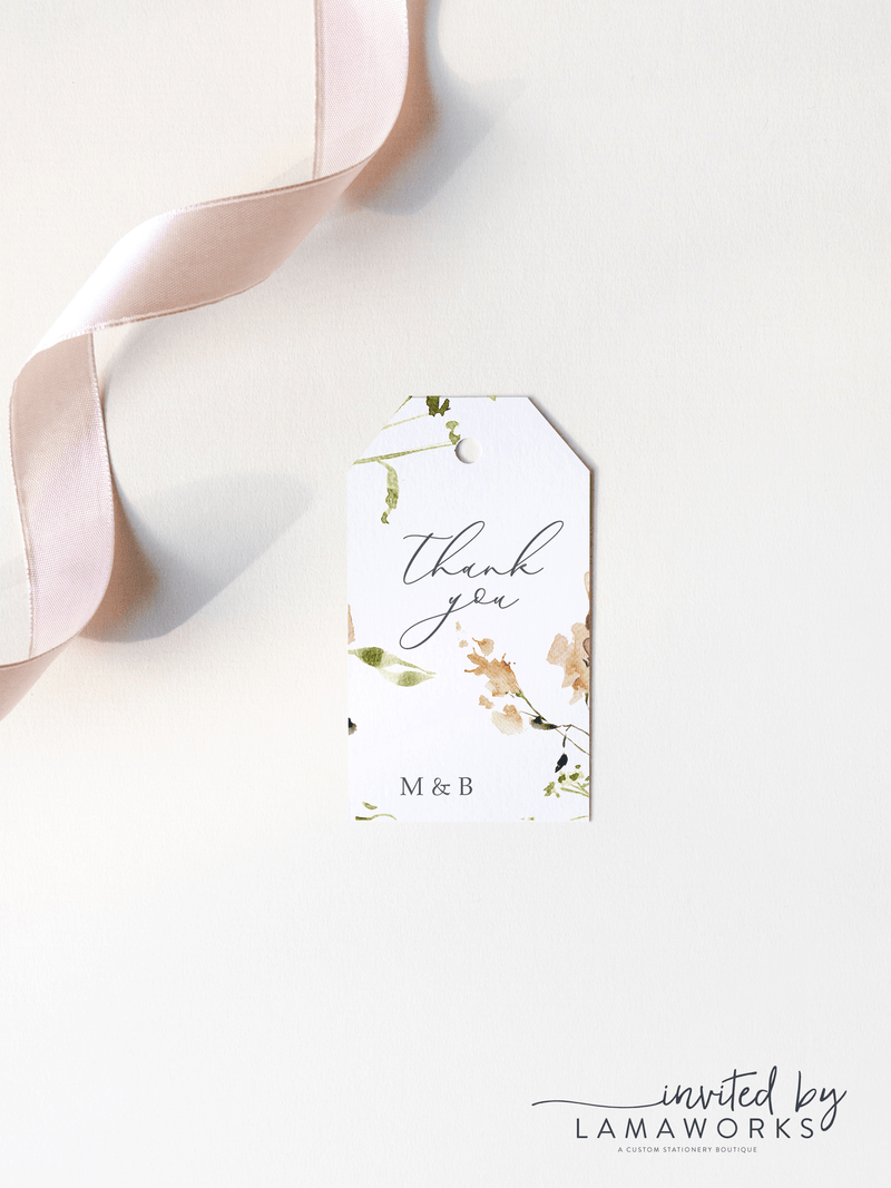 Melissa Floral Gift Tags