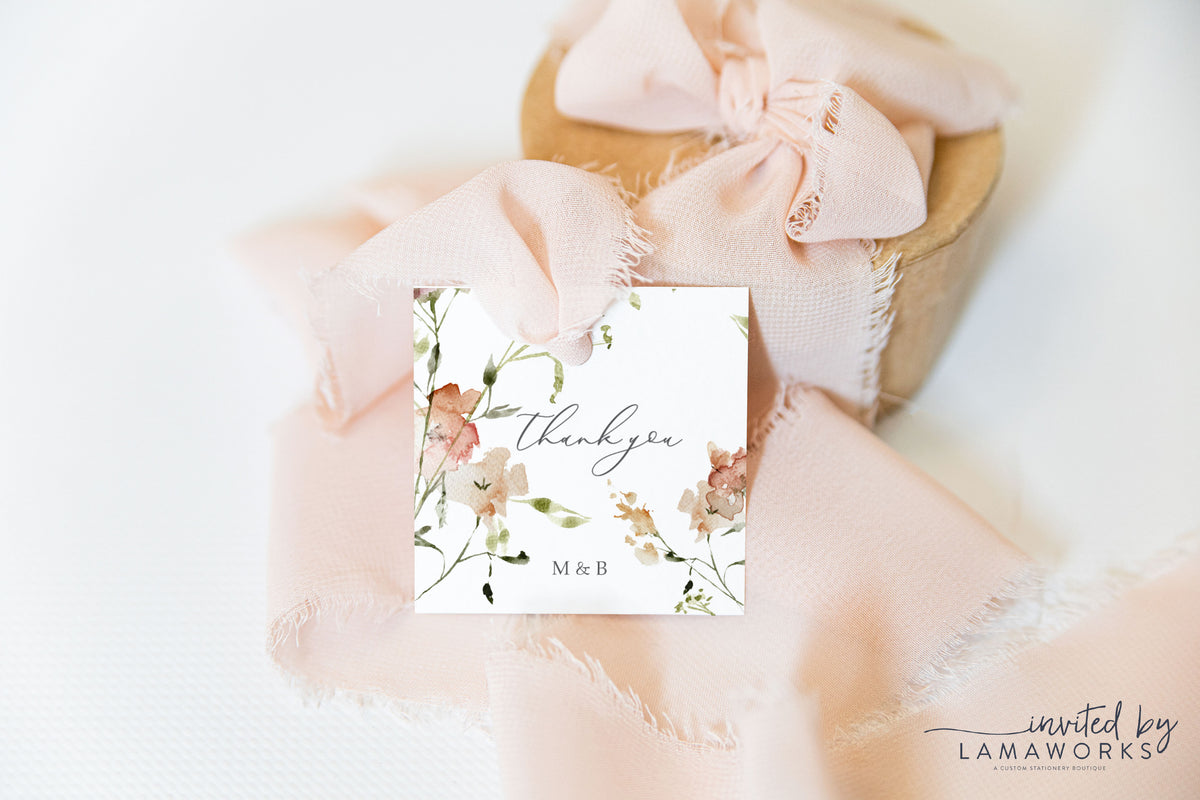 Melissa Floral Gift Tags