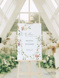 Melissa | Wedding or Shower Welcome Sign