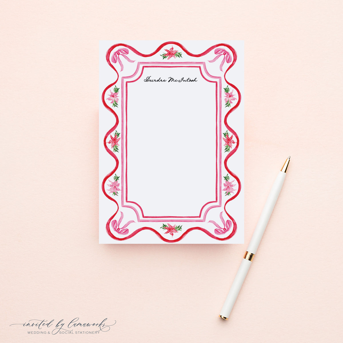 Merry Magenta Notepad