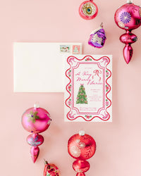 A Very Merry Soirée Christmas Party Invitation