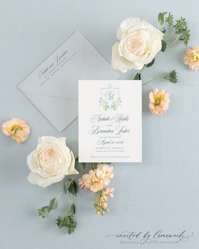 Natalie | Save the Date - Crest
