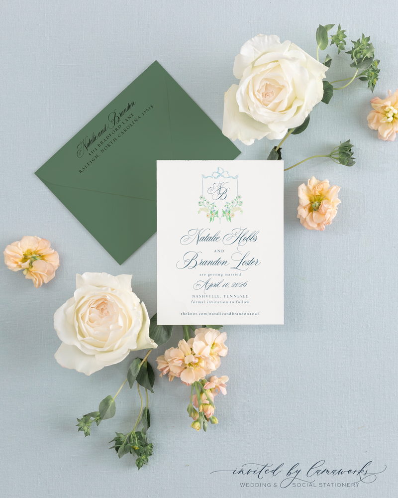 Natalie | Save the Date - Crest