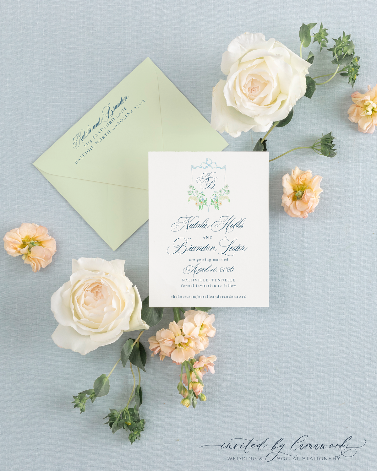 Natalie | Save the Date - Crest