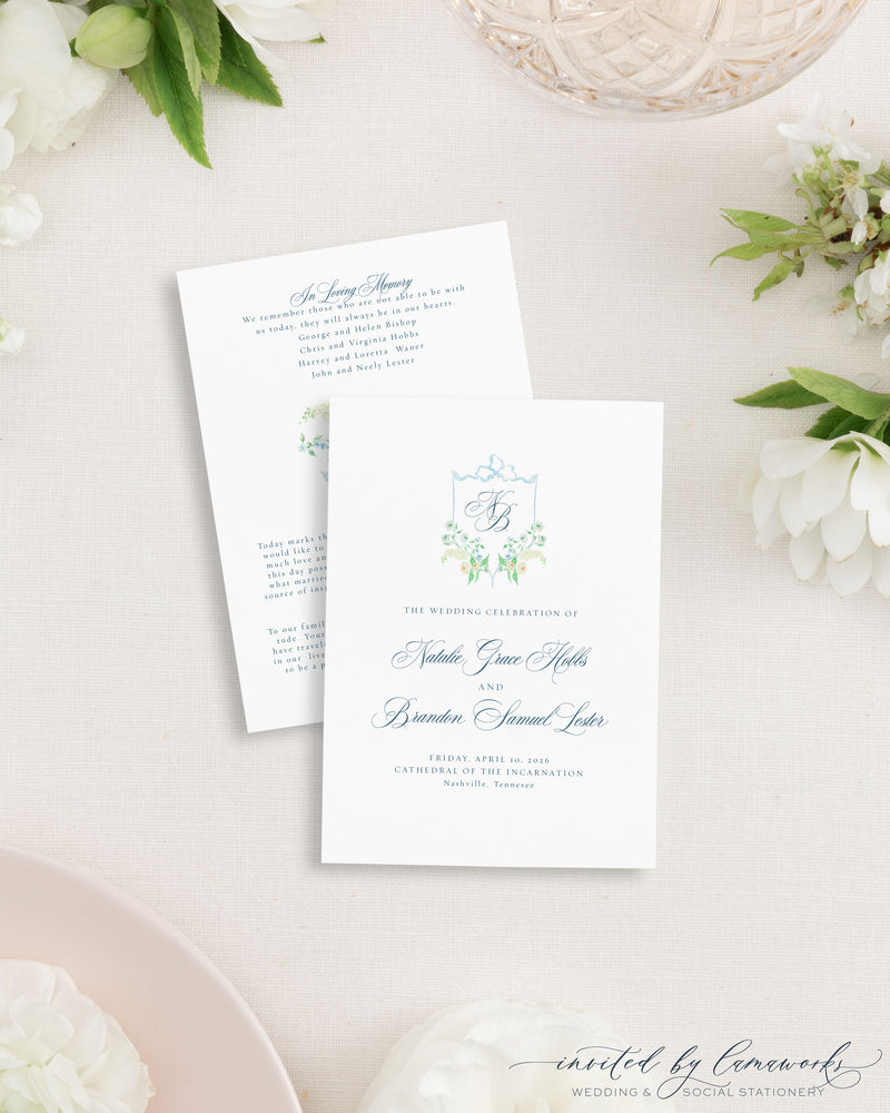 Natalie | Folded Program