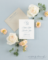 Natalie | Save the Date - Monogram