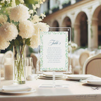 Natalie | Seating Chart Cards