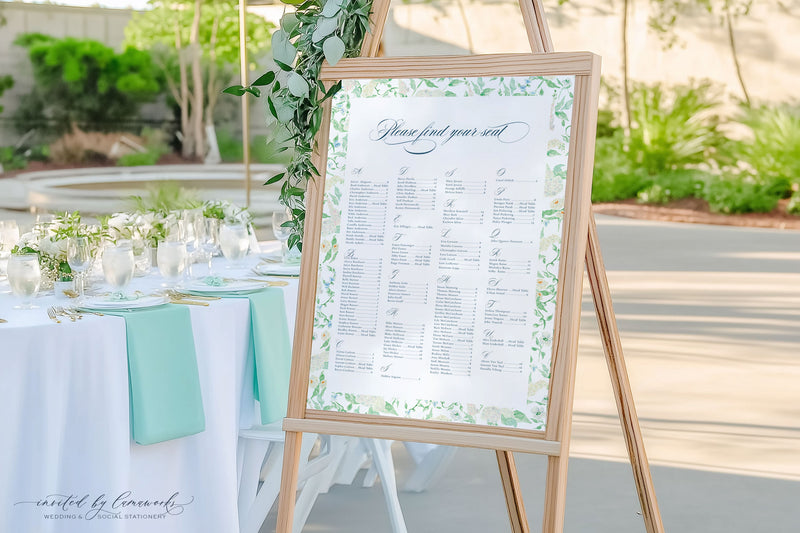 Natalie | Seating Chart