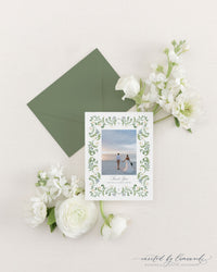 Odette | Photo Thank You Card