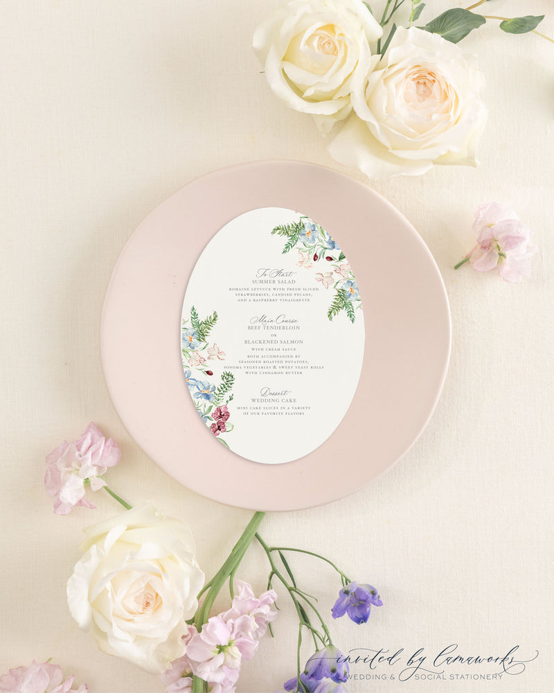 Odette | Oval Menu
