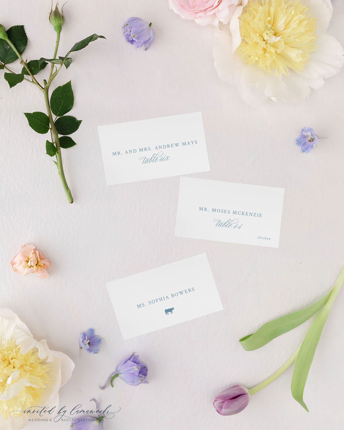 Rachel | Escort or Place Card 2