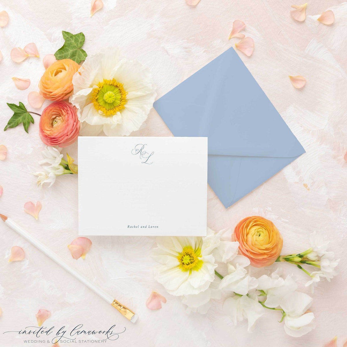 Rachel | Personal Stationery Flat
