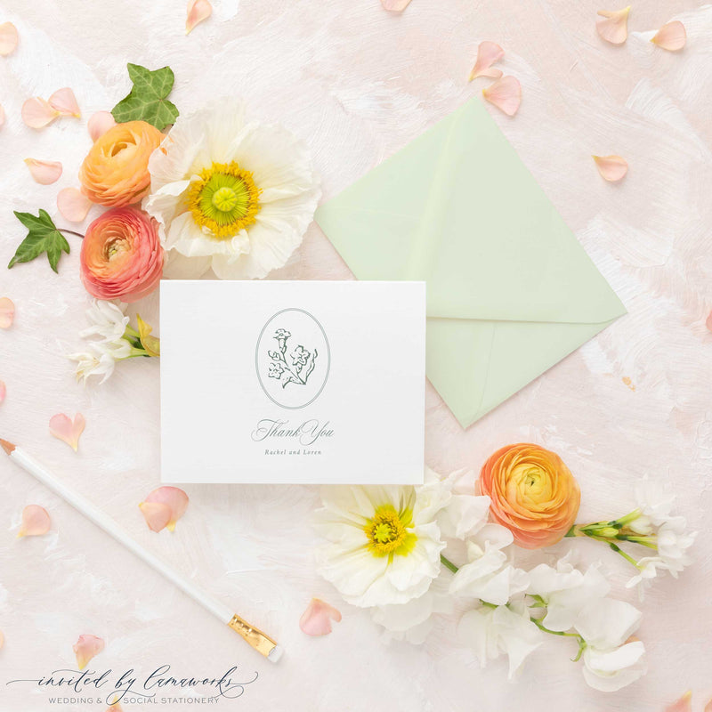 Rachel | Folded Stationery