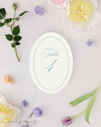 Rachel | Table Numbers