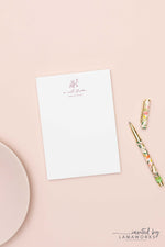 Simple Floral Notepad - Samantha
