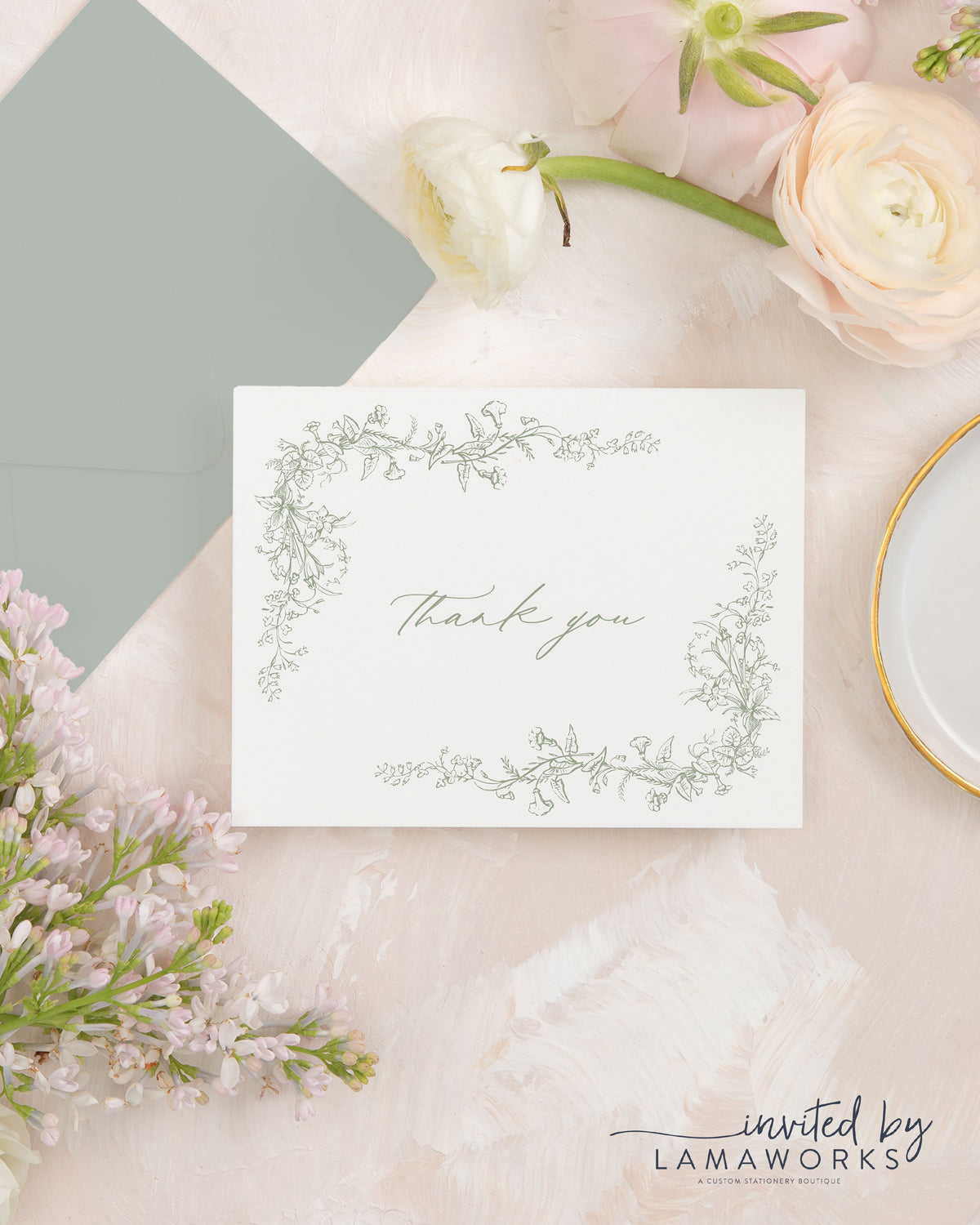 Samantha | Folded Thank You Cards