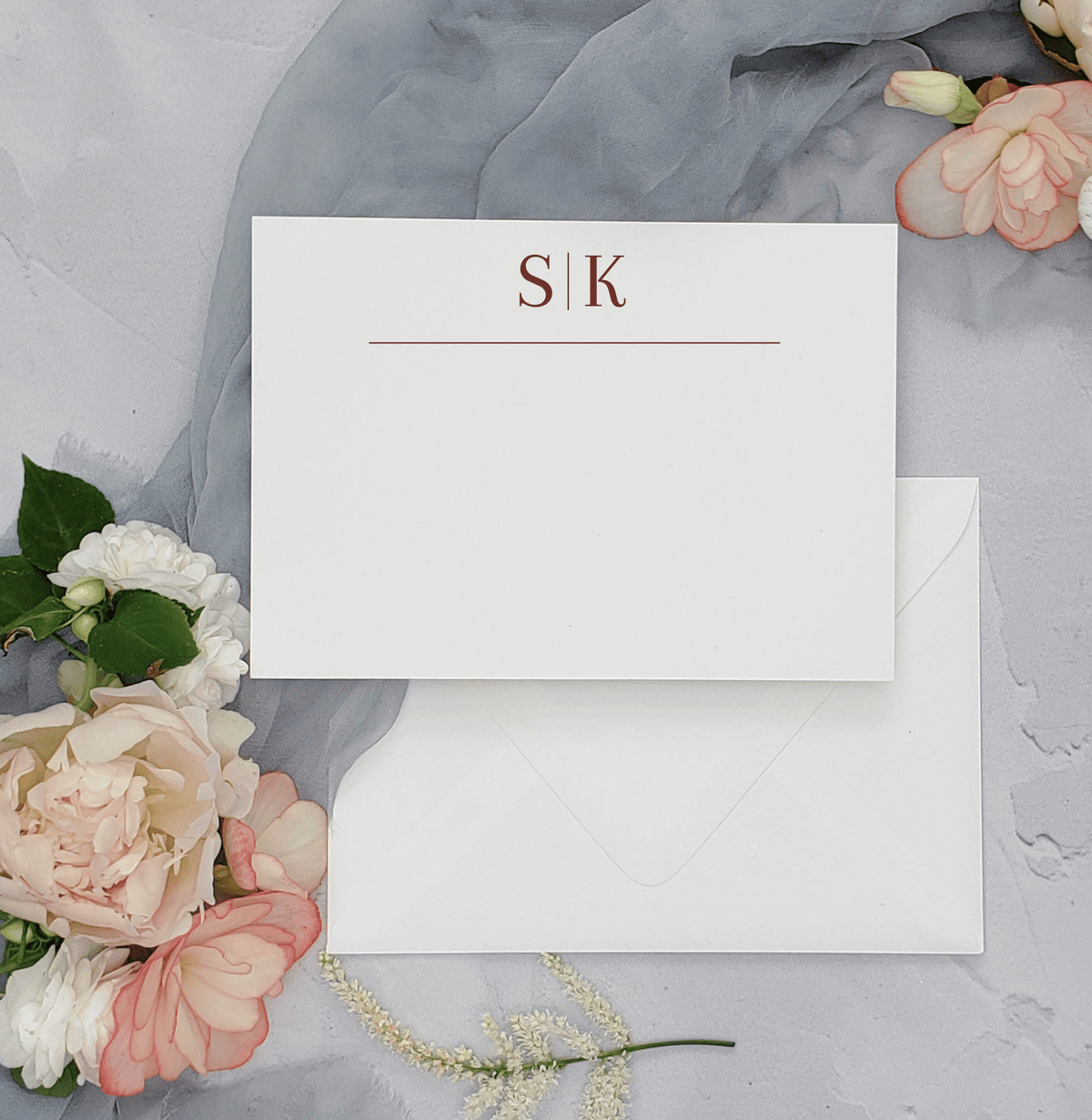 Personzalized Letter Writing Kit - Elegant Branch